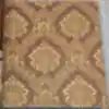 Decowall Lamos 6604-03 Duvar Kağıdı Kırmızı Simli Damask Desen Gold