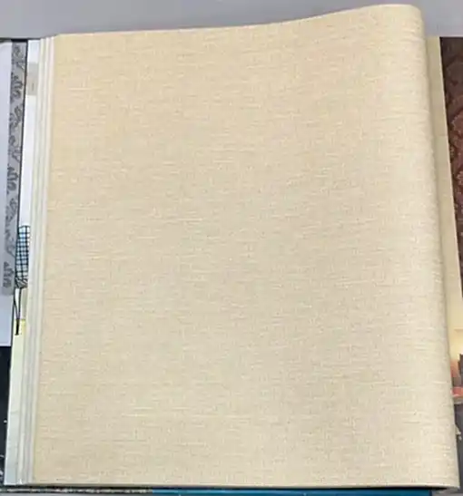 Decowall Lamos 6605-03 Duvar Kağıdı Sarı Simli Hasır Desenli