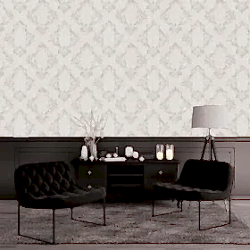 Duka Secret Palace DK.21351-1 Duvar Kağıdı Bej Damask Desen