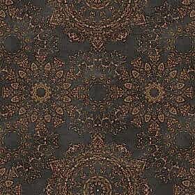 Alternative view of Duka Secret Palace DK.T21250-4 Duvar Kağıdı Koyu Kahve Simli Damask