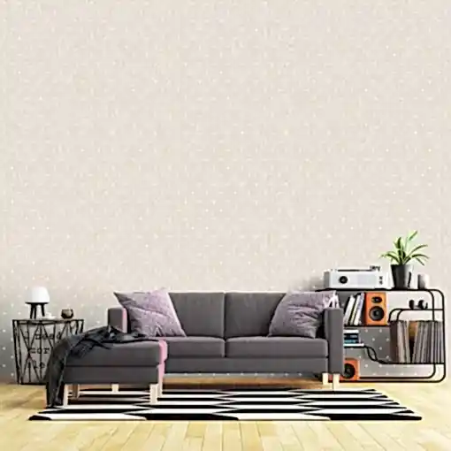 Duka Secret Palace DK.T21420-2 Duvar Kağıdı Bej Kendinden Desenli