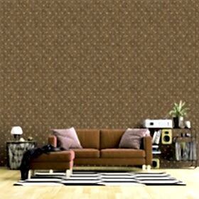 Duka Secret Palace DK.T21420-5 Duvar Kağıdı Gold Kendinden Desenli