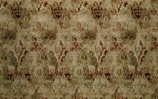 Som Mira 43412-1 Duvar Kağıdı Kahverengi Damask Desen Eskitme