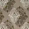 Som Mira 43437-5 Duvar Kağıdı Kahverengi Damask Desen