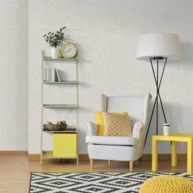 Duka Natura DK.22730-1 Duvar Kağıdı Açık Gri Kendinden Desenli