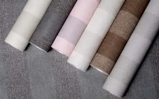 Som Mira 43420-1 Duvar Kağıdı Açık Gri Çizgili