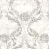 Ravena Contempo 572211-1 Gri Gümüş damask desen Duvar Kağıdı