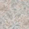 Ravena Contempo 572461-5 Duvar Kağıdı Gri Yaprak Desenli Kahverengi