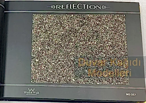 Reflection MS-357 Mantarlı Simli Duvar Kağıdı