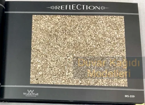 Reflection MS-359 Mantarlı Simli Duvar Kağıdı