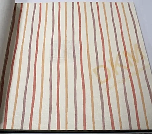 AdaWall Ada Kids 8906-1 Duvar Kağıdı Beyaz Simli Çizgili