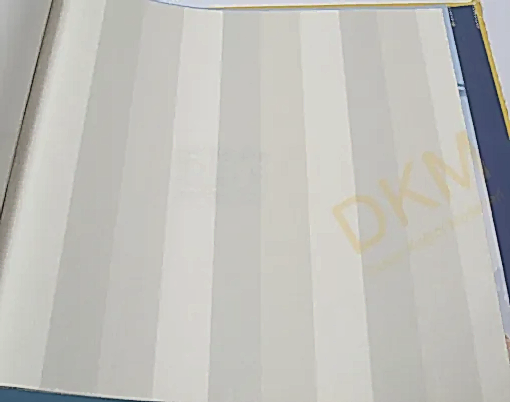 AdaWall Ada Kids 8908-1 Duvar Kağıdı Gri Çizgili Beyaz