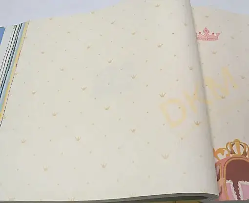 AdaWall Ada Kids 8911-1 Duvar Kağıdı Bej Simli