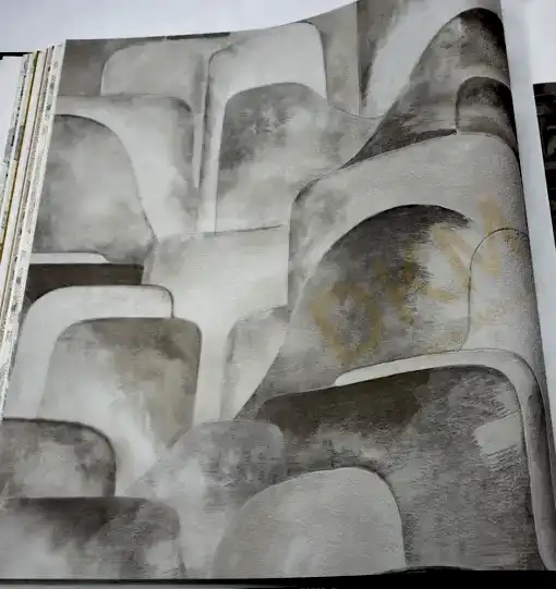 Savana Geometrik Şekil -Z77530 İthal Duvar Kağıdı 5m²