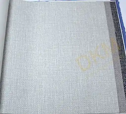 AdaWall Seven 7801-1 Duvar Kağıdı Beyaz Simli Hasır Desenli