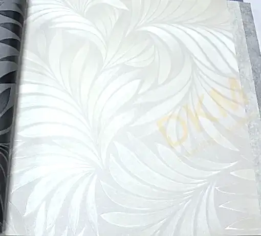 AdaWall Seven 7812-1 Duvar Kağıdı Beyaz Yaprak Desenli