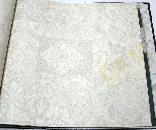 AdaWall Tropicano 9911-1 Duvar Kağıdı Beyaz Damask Desen Modern