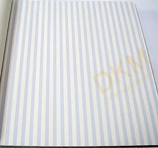 DecoWall Deco Junior 1216-01 mavi çizgili Duvar Kağıdı