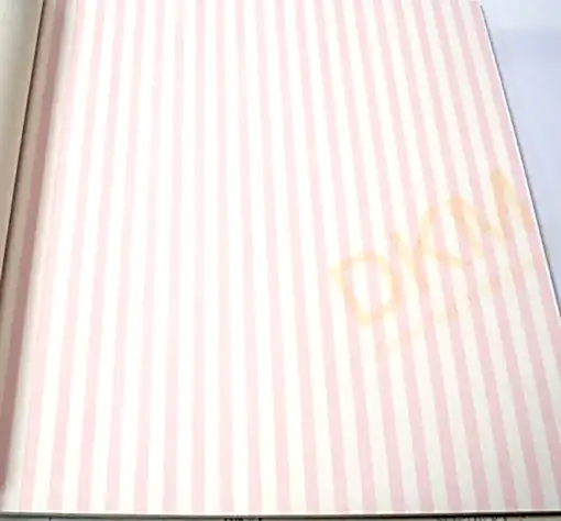 DecoWall Deco Junior 1216-02 pembe çizgili Duvar Kağıdı