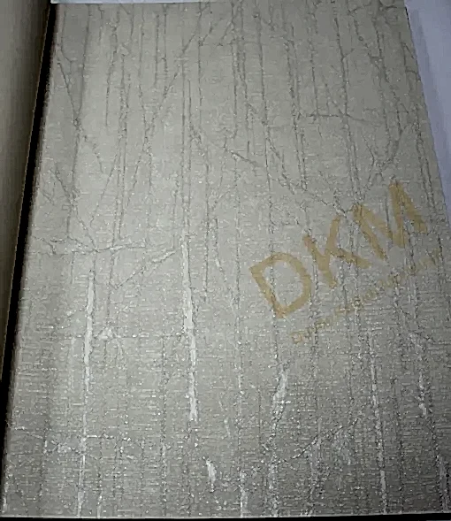 Decowall Orlando 1511-01 Duvar Kağıdı Açık Krem Simli Eskitme Desenli