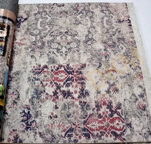 Decowall Retro 5004-01 Duvar Kağıdı Gri Eskitme Desenli