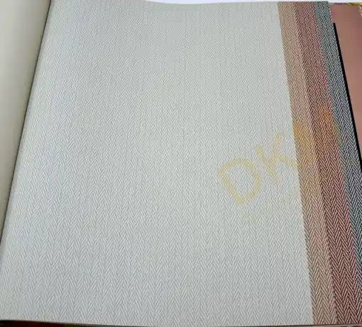 Decowall Retro 5007-02 Duvar Kağıdı Gri Simli Çizgili