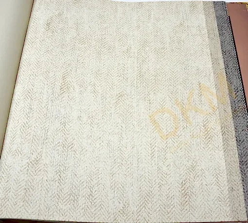 Decowall Retro 5011-01 Duvar Kağıdı Krem Simli Eskitme Desenli