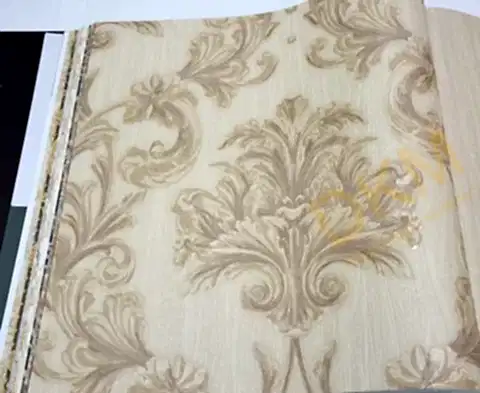 AdaWall Ephes 6808-1 Damask büyük, Simli Duvar Kağıdı 10m²