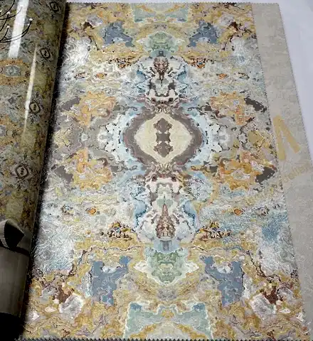 İthal Afra 8052-A 8052A Damask büyük Duvar Kağıdı 16m²