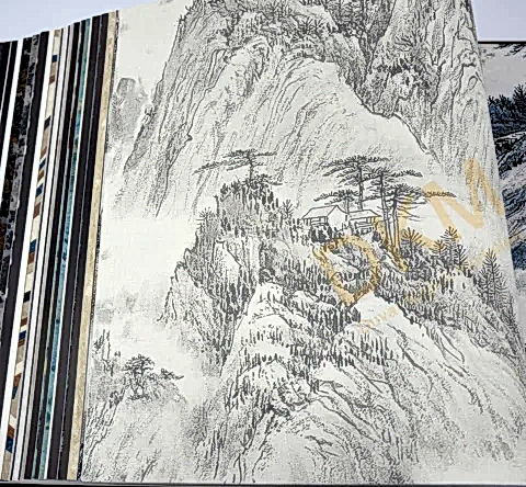 Duka Messy Dk.308-01 Ağaç Duvar Kağıdı 10m²