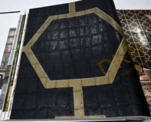 İthal Phillipp Plein Z84-1 Z80023 Geometrik şekiller Duvar Kağıdı 10m²