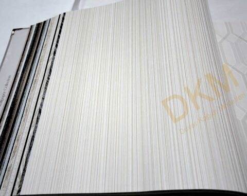 Vertu Helium 9009-1 İnce çizgili Duvar Kağıdı 16m²