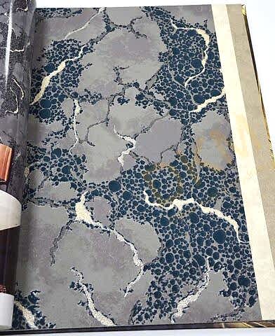 Decowall Tudor 3502-01 Damarlı parlak Duvar Kağıdı 16m²