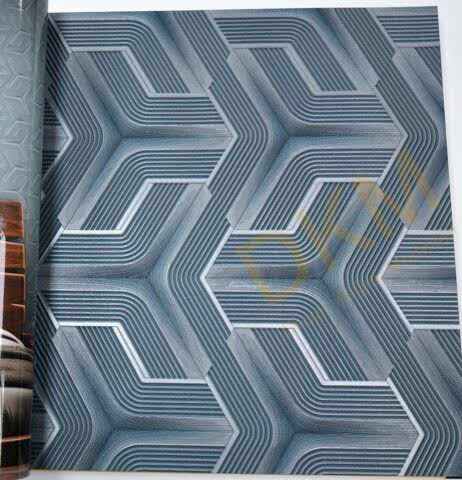 Lamborghini L11-5 Z12809 3D geometrik Duvar Kağıdı 7m²