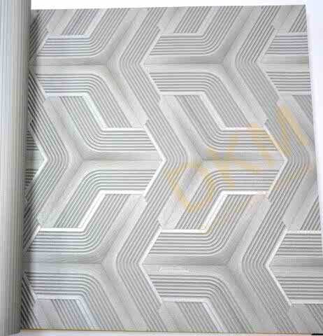 Lamborghini L11-6 Z12811 3D geometrik Duvar Kağıdı 7m²