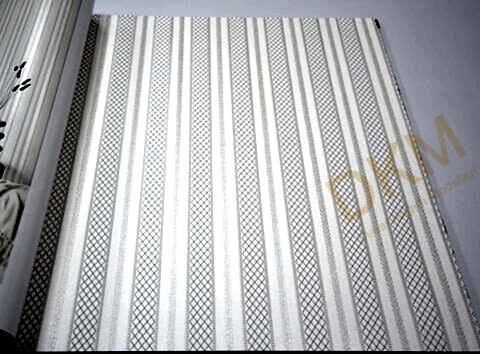 ithal Satin Flowers SF8-1 Z66848 İnce şerit çizgili Duvar Kağıdı 5m²