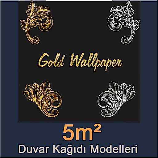 Gold Wallpaper 5m²