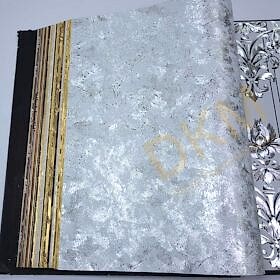 Düz parlak D52 18120 Gold Duvar Kağıdı 5m²