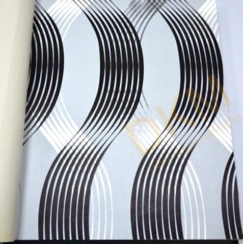 Dalgalı D38 900125 Gold Duvar Kağıdı 5m²