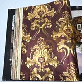 Damask büyük D22 90611 Gold Duvar Kağıdı 5m²