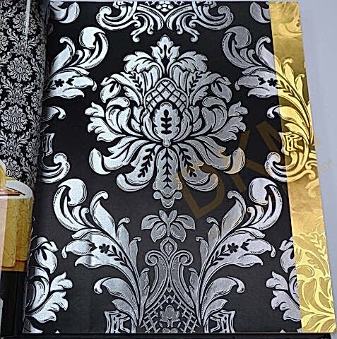 Damask büyük D21-6 99909 Gold Duvar Kağıdı 5m²