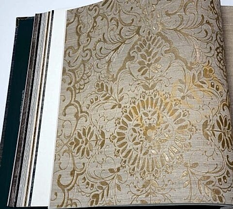 Vertu Titanium 9503-1 Eskitme damask Duvar Kağıdı 16m²