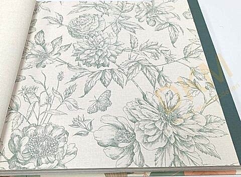 İthal Beltesto B14-1 793925 Çiçek Duvar Kağıdı 5m²