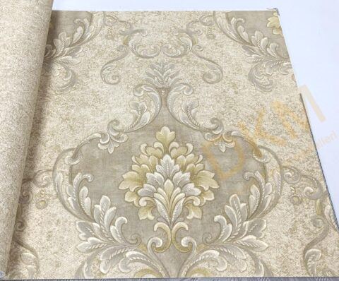 İthal Casa Chic C16-1 z20138 Damask büyük Duvar Kağıdı 5m²