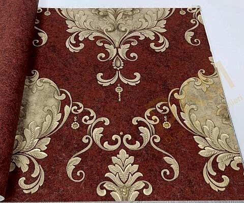 İthal Casa Chic C16-1 z20140 Damask büyük Duvar Kağıdı 5m²