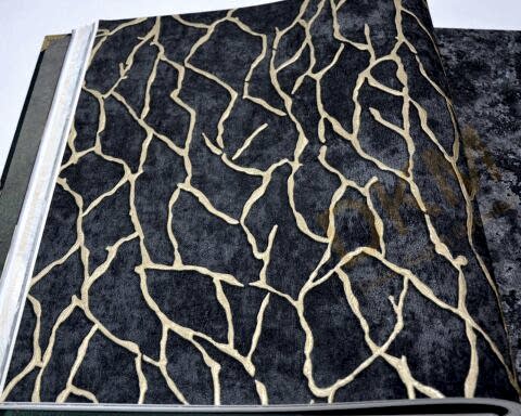 Ravena Rising 202409-6 Damarlı çizgili Duvar Kağıdı 16m²