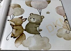 İthal Rasch Kids World K2-24 302110 Duvar Kağıdı 5m²